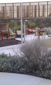 a playground at Trinity at Alkimos Western Australia